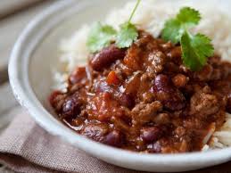 Jana se chilli con carne: